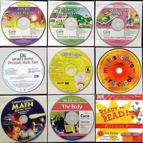 KIDS LOT #17 2003-2005 for Win/Mac - 9 CD - Picture 1 of 10